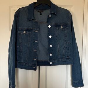 Baccini Dark Blue Jean Jacket